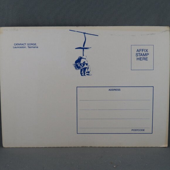 Vintage Postcard - Cataract Gorge Tasmania - Unbranded - Picture 3 of 4